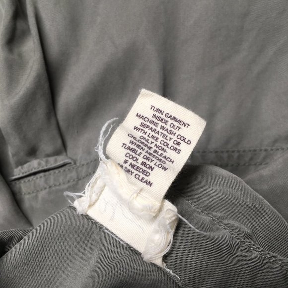 Andrea Jovine 1/2 Button Up w/Roll-up Sleeves Women's Size L - Picture 7 of 7